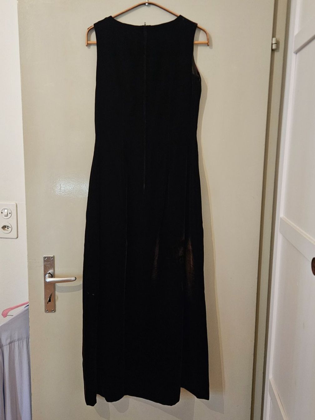 Vestiti: Abendkleid Samt, Designer Vintage, Grösse 36 – Usato da Basel venduto da izz_m9db 1