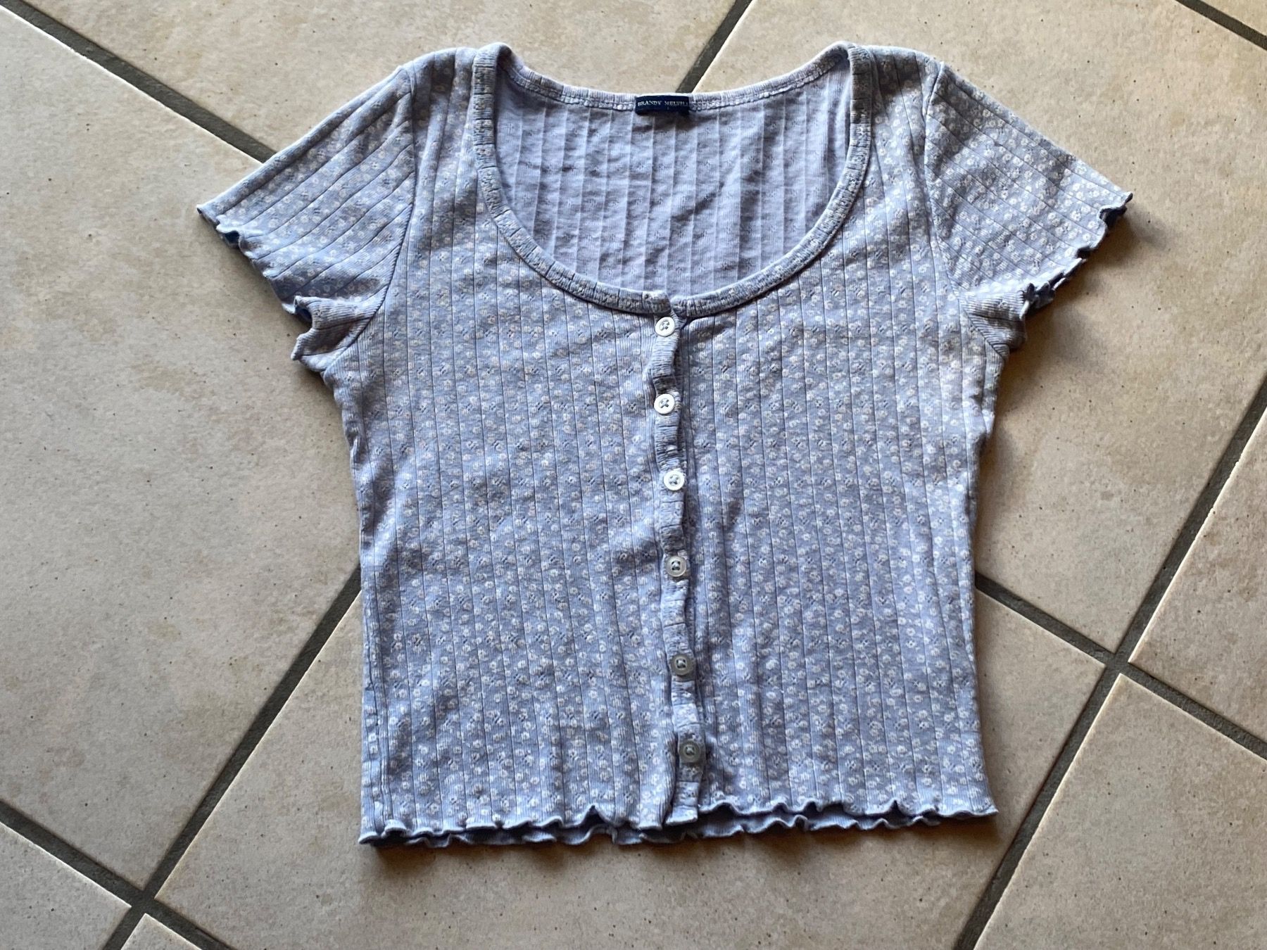 Brandy Melville Camicette, T-shirt & Top: Top XS Brandy Melville hellblau – Usato da Orpund venduto da Mary8972 8