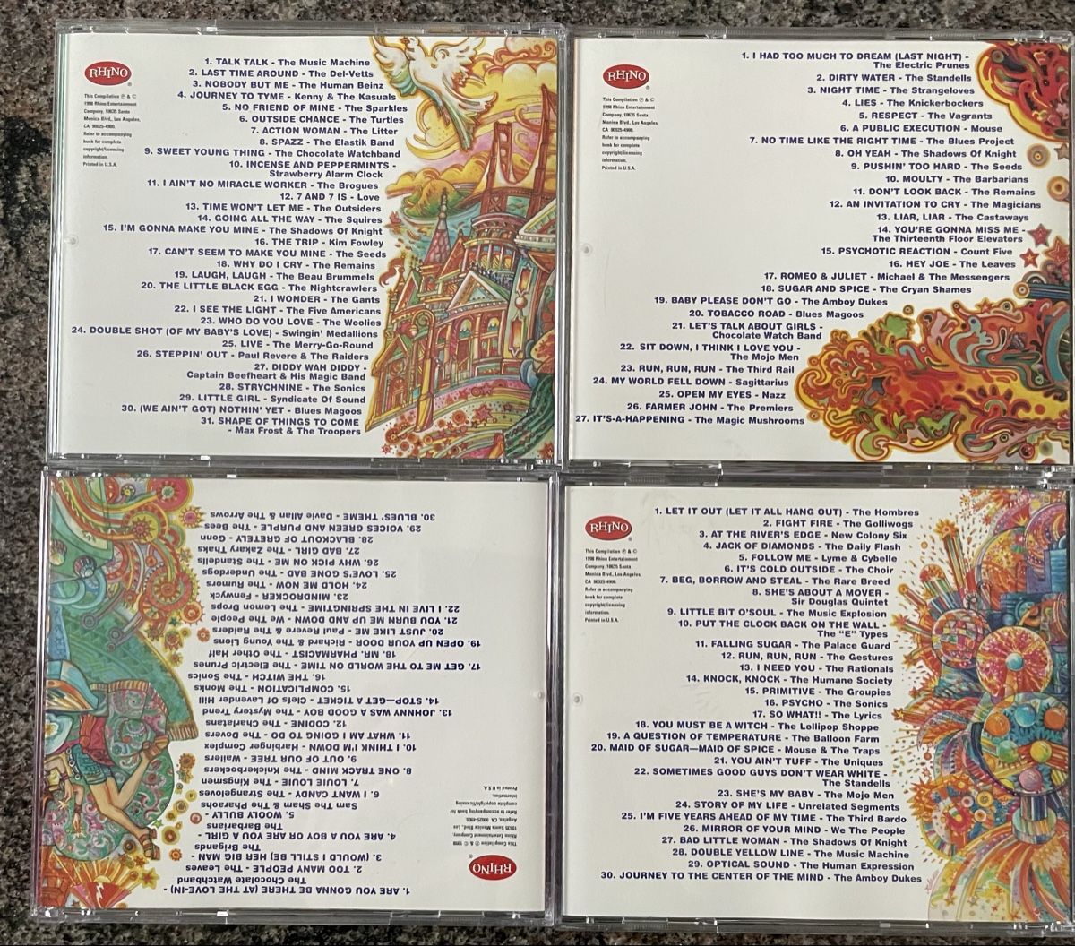 CD: Nuggets - Progressive 4 CD Box – Usato da Olten venduto da Bluespapst 4