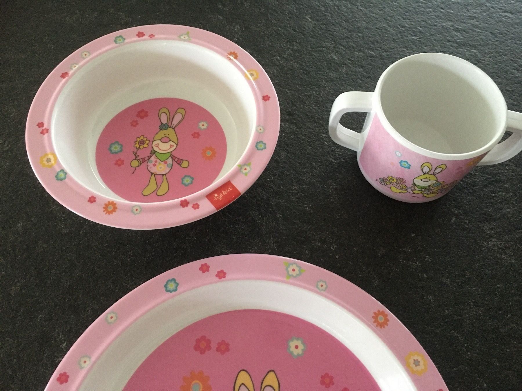 Geschirrsets: Melamin Set Kindergeschirrset Sigikid – Gebraucht aus Sarnen von Pinoccio6 2
