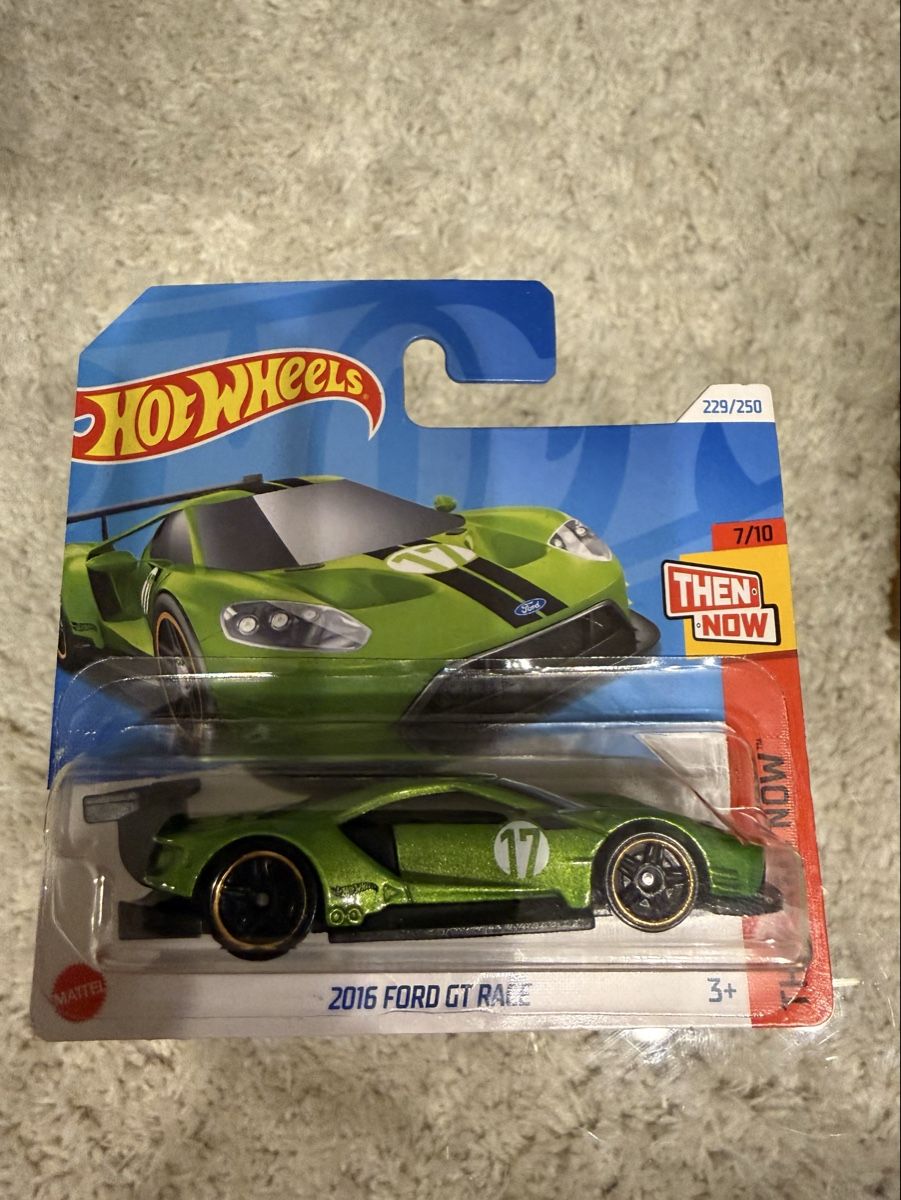 Hot Wheels Modellini d'auto: HotWheels 2016 Ford Gt Race – Nuovo e nell'imballaggio originale da Altendorf venduto da rkps