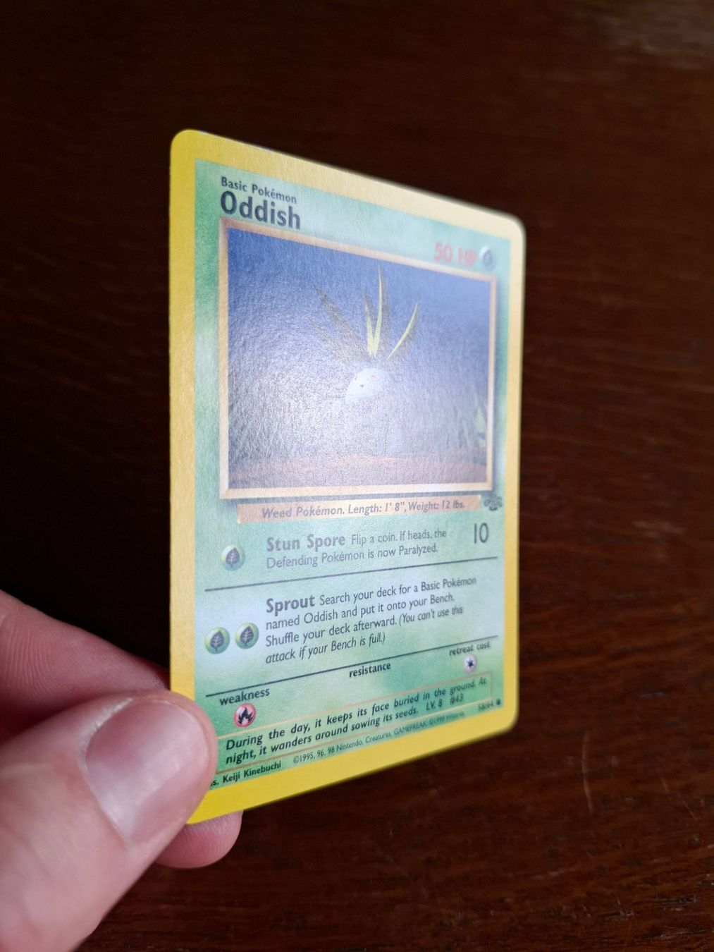 Pokémon Sammelbilder & Trading cards: Pokemon Oddish Jungle Set 58/64 – Gebraucht aus Giornico von ale_lc8k 2