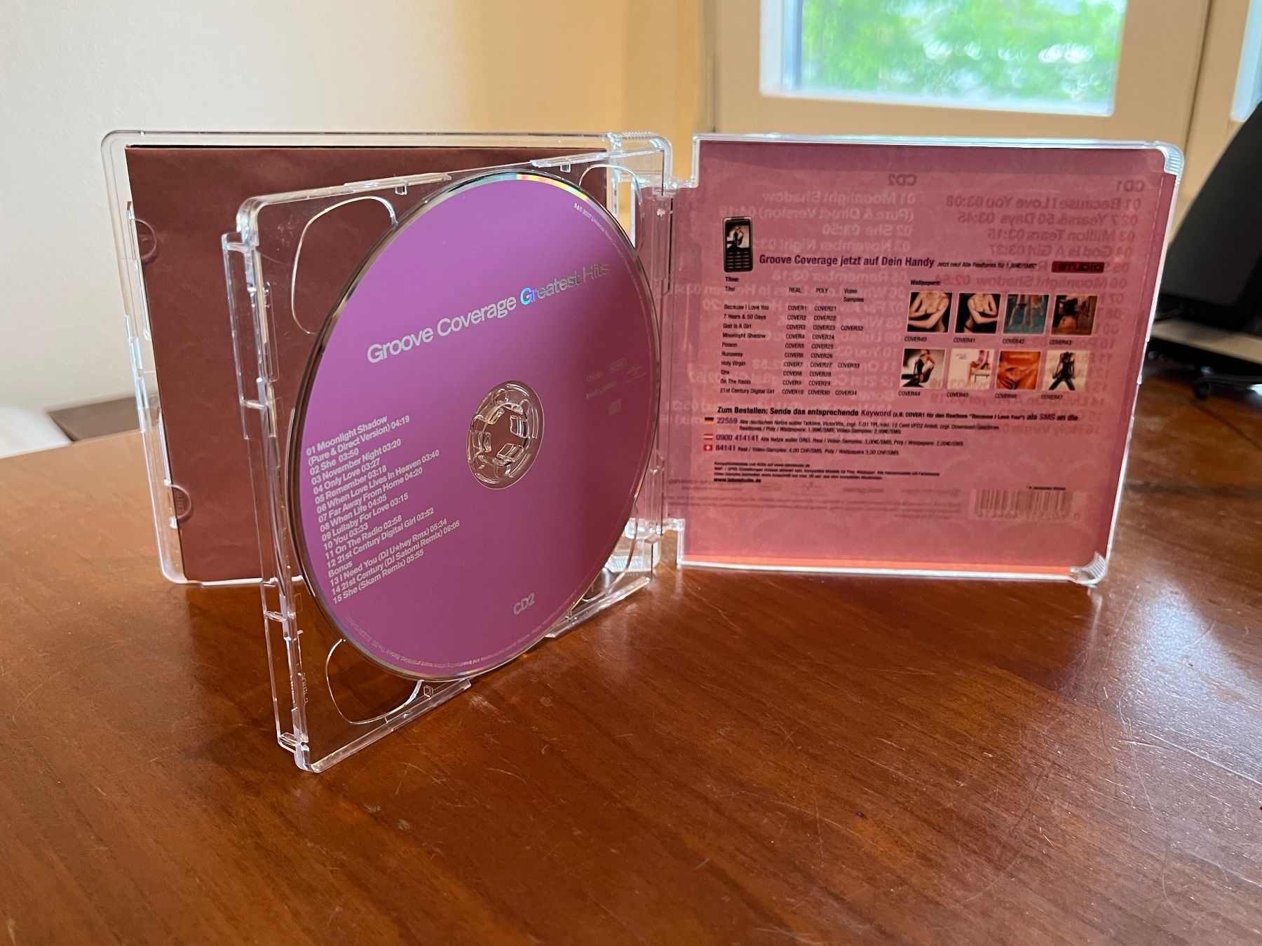 CDs: Groove Coverage - Greatest Hits - CD 1 fehlt! - HJ21A – Gebraucht aus Küsnacht ZH von Jazztilldawn 2