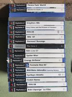 ps2 Spiele, Pedalen und Lenkrad 