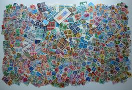 ++ X-Tausend Briefmarken Schweiz ab Strubel
