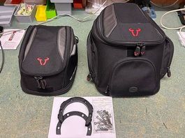 SW-Motech Tankrucksack-Set EVO; 2x Tankrucksack 1x Tankring