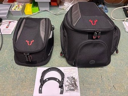SW-Motech Tankrucksack-Set EVO; 2x Tankrucksack 1x Tankring