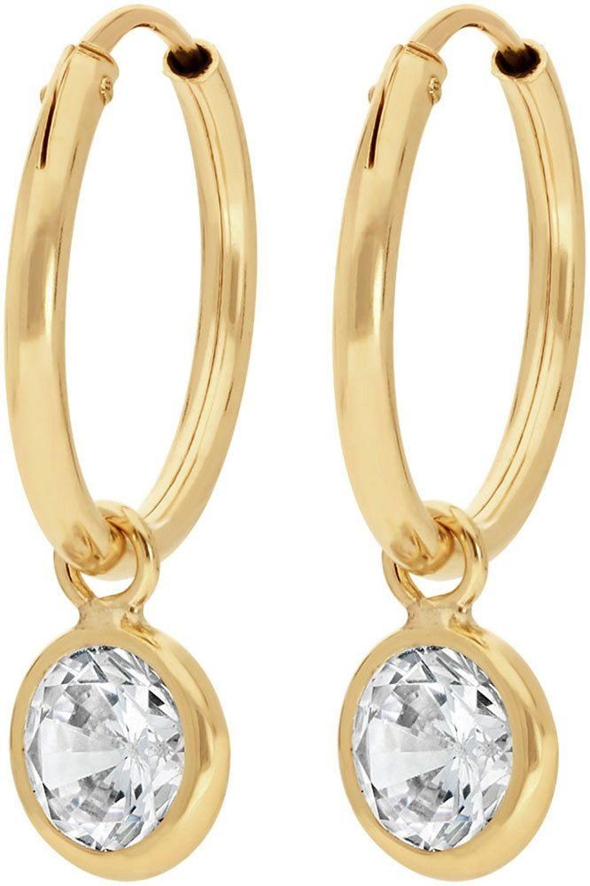 Ohrringe & -stecker: 375 Ohrschmuck Ohrringe Solitär – Neu und originalverpackt aus Hemmental von Goldwelt2 1