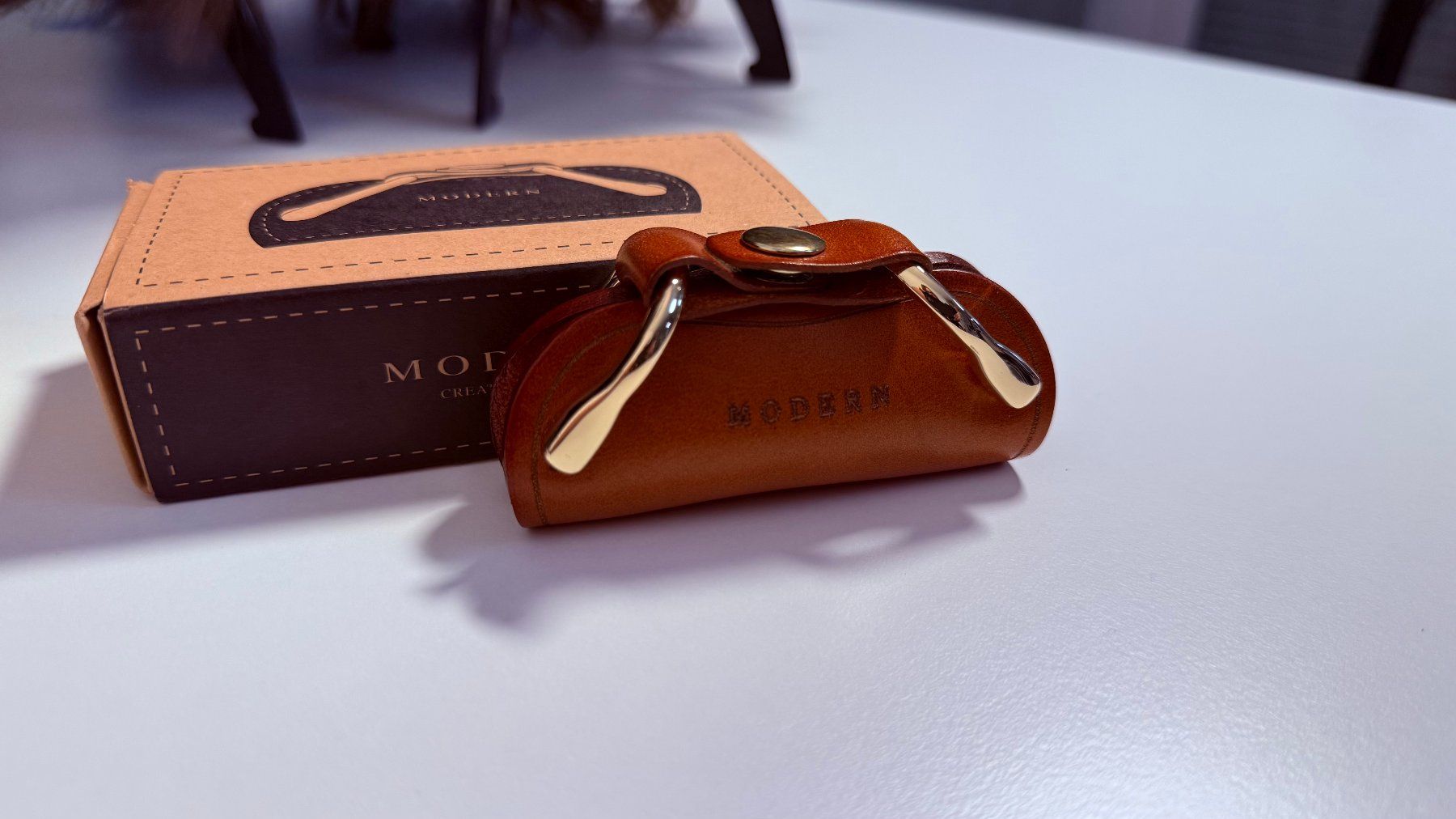 Portachiavi: Moderner Schlüsselorganizer Echtem Leder - Smart Key Wallet – Nuovo e nell'imballaggio originale da Zürich venduto da dum_x5xn 2