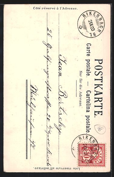 Cartoline postali: Zürich, Schweizer Wappen, Luzern, Bern, – Usato da Berlin venduto da bartko-reher 1