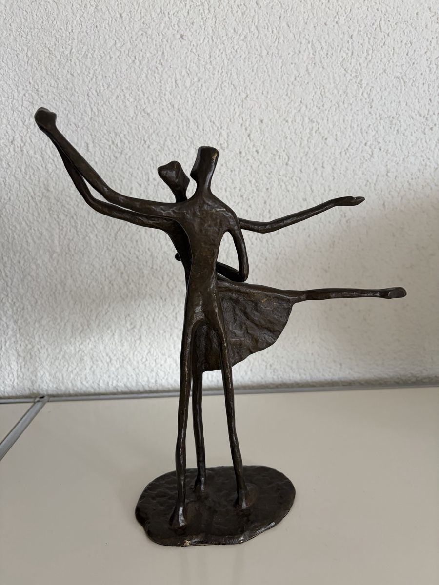 Skulpturen & Statuen: Bronze abstrakt, tanzendes Paar – Gebraucht aus Zürich von eileenchen1 4