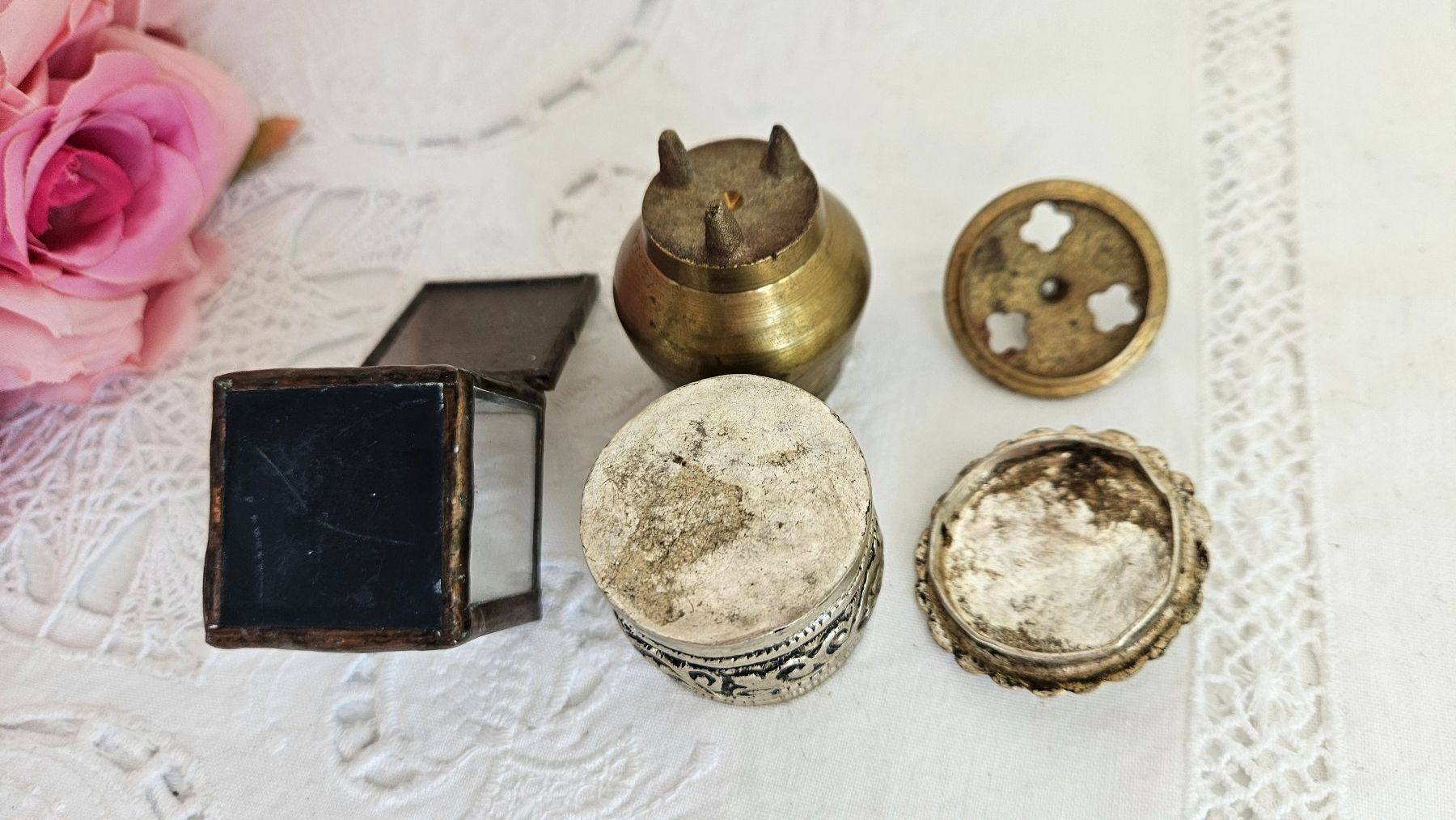 Alle Dekorationen: Vintage Metallgefässe Setzkasten oder für Krippenfiguren – Gebraucht aus Gossau ZH von Goes05 2