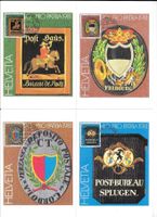 Pro Patria 1981 Serie 4 Maximumkarten Orts-ET 27.5.1981