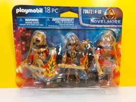 PLAYMOBIL 70672 Ritter Novelmore 3er Set Burnham Raiders NEU