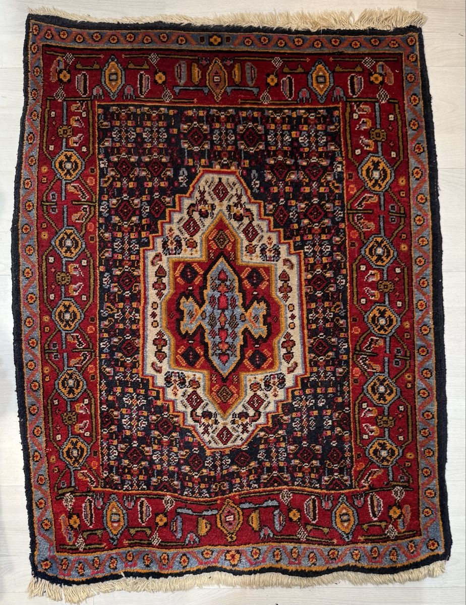 Teppiche: Orientteppich Handgeknüpft  102x77.cm – Gebraucht aus Büron von Filadefia-888