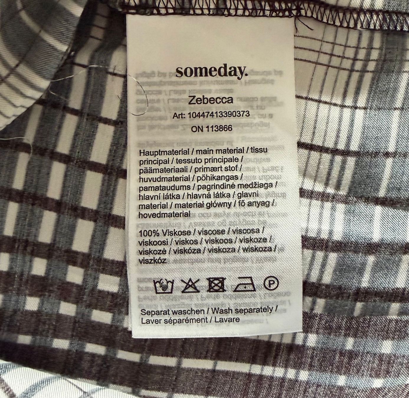 Someday Camicette: Bluse schön fallend Marke Someday – Usato da Nussbaumen AG venduto da brigitebardot 3