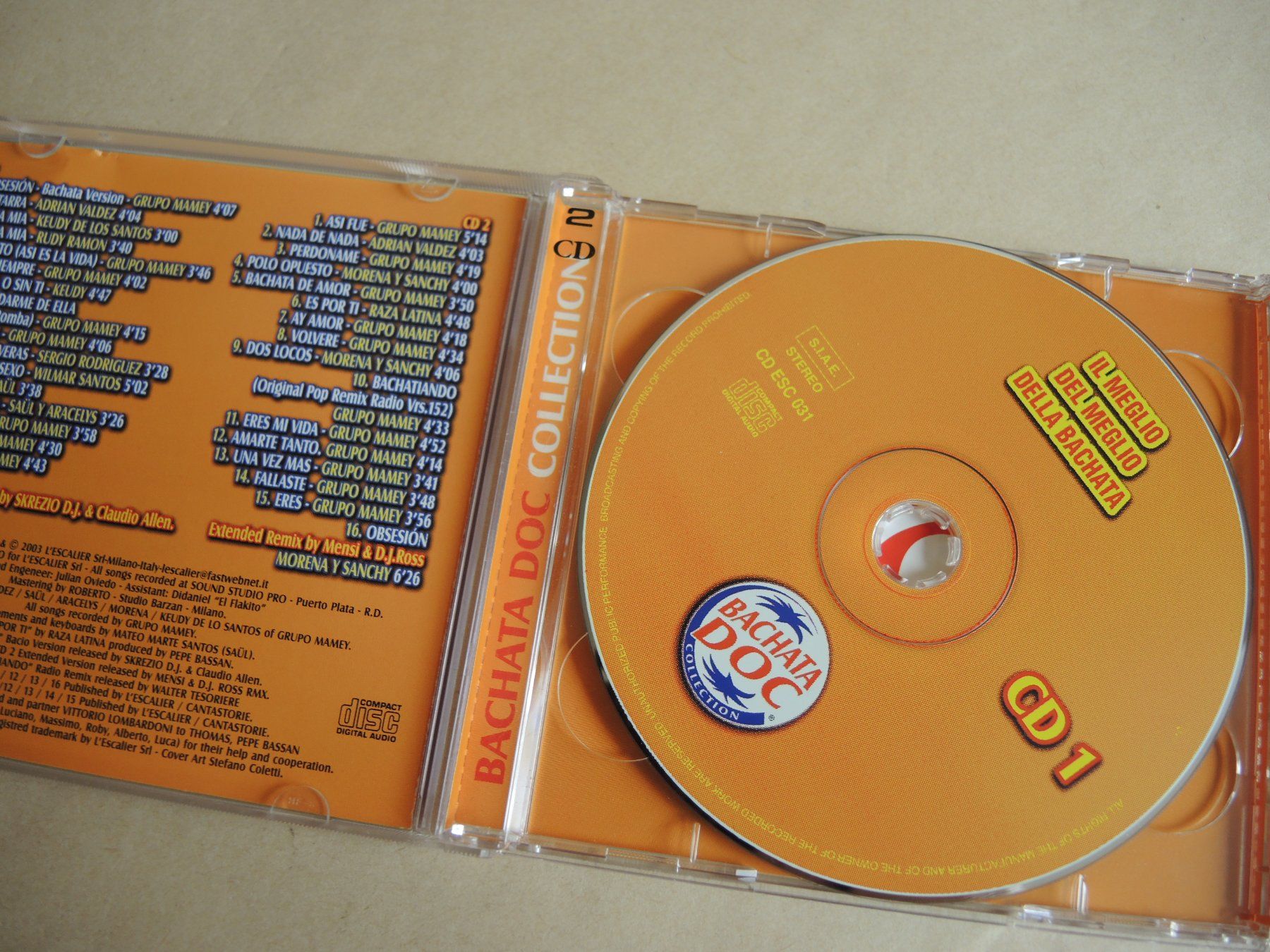 CDs: Bachata DOC Collection - 2 CD  Il Meglio del Meglio OBSESION – Gebraucht aus Rorschach von maeck8 1