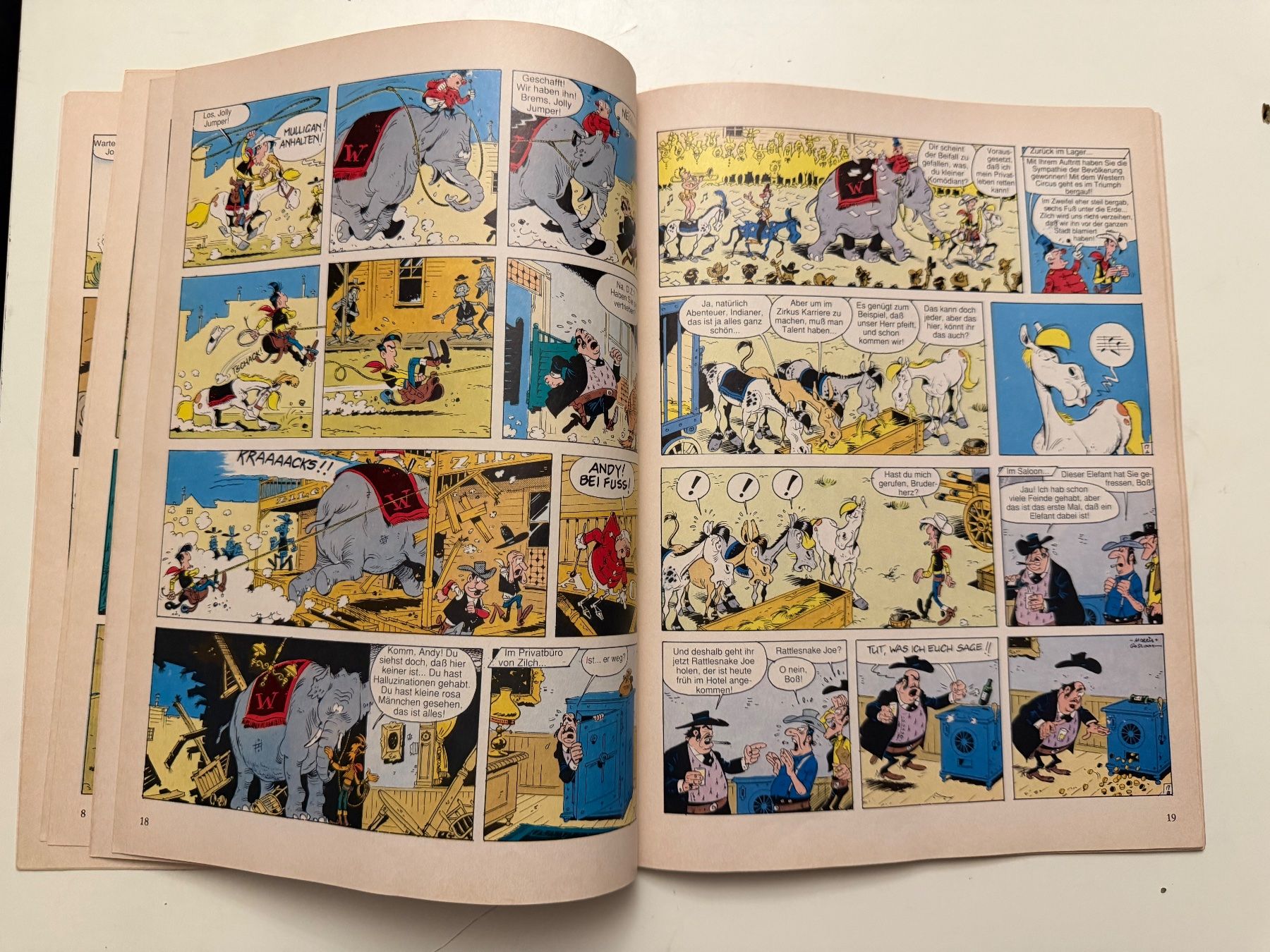 Comics: Lucky Luke Band 62 Western Circus – Gebraucht aus Münsingen von Ganjam 6