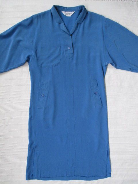 Max Mara Vestiti: Max Mara - Tunikakleid Kleid aus Seide Gr. 36 – Usato da Wetzikon ZH venduto da icewear