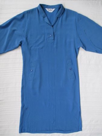 Max Mara - Tunikakleid Kleid aus Seide Gr. 36