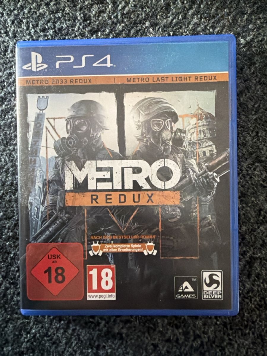 Spiele: Metro Redux - PS4 – Gebraucht aus Kreuzlingen von luc_chz6