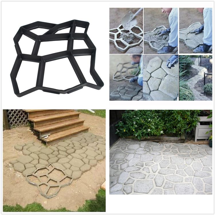 Betonform Gehwegplatten Garten 44x44x4cm Kaufen auf Ricardo
