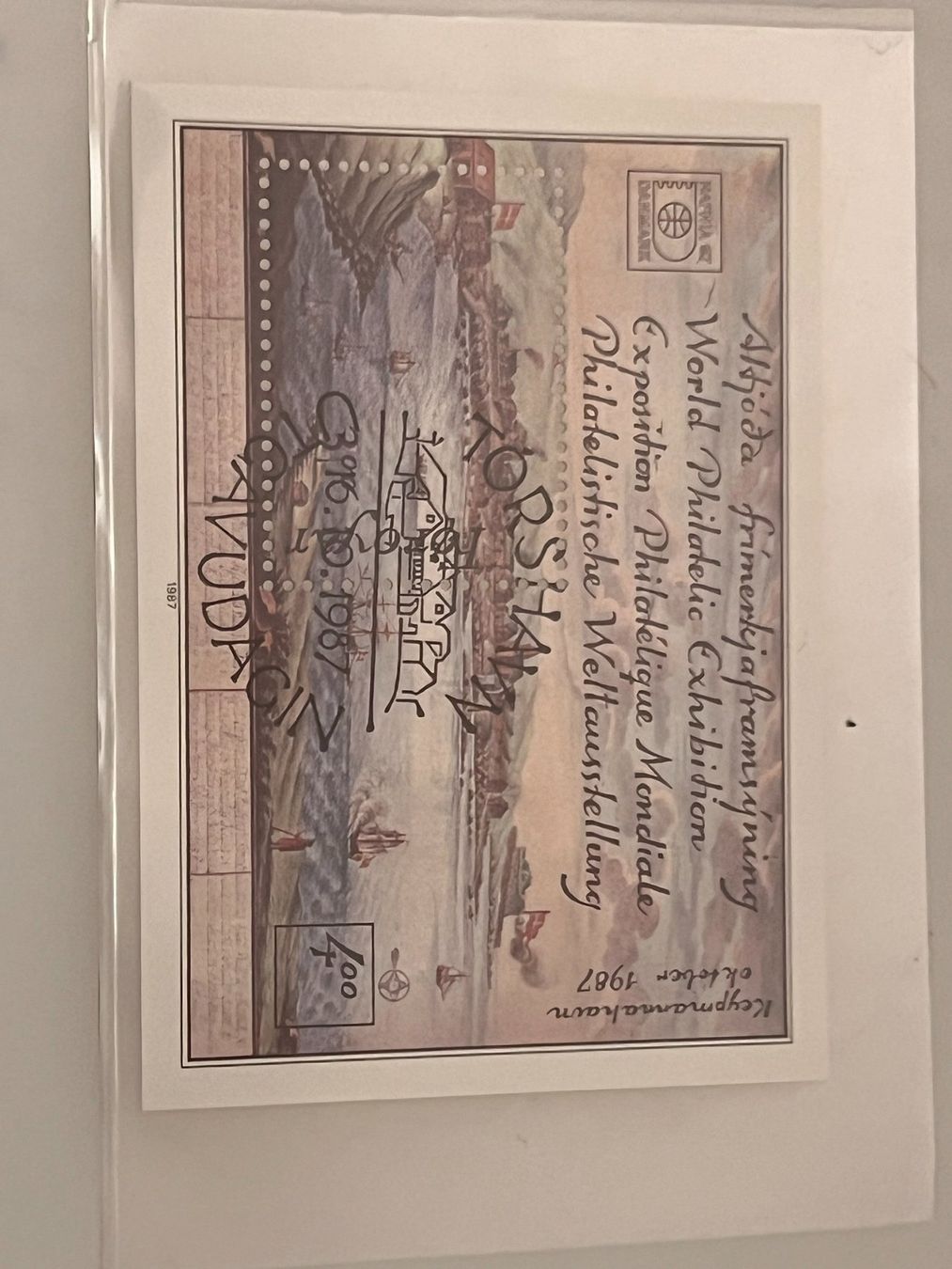 Alle Briefmarken: Briefmarke World Philatelic Exhibitions – Gebraucht aus Riva san vitale von abd_p86k