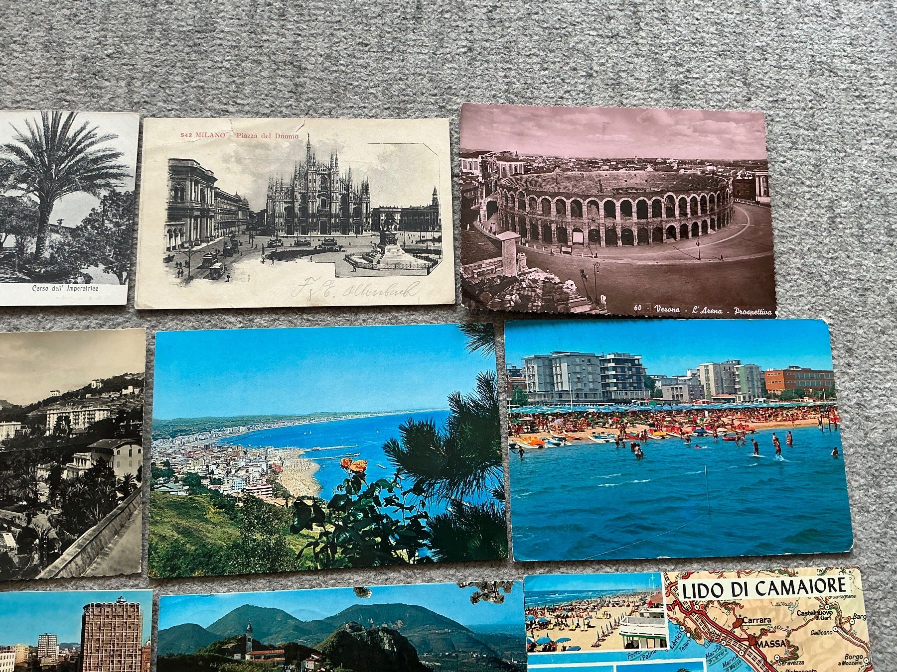 Cartoline postali: Alte Ansichtskarten Italien, 12 Stk. – Usato da Jona venduto da Jancy60 2