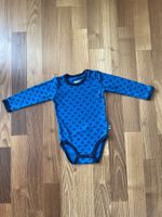 Hummel Wollbody Baby Body blau  Grösse 68 Neuwertig