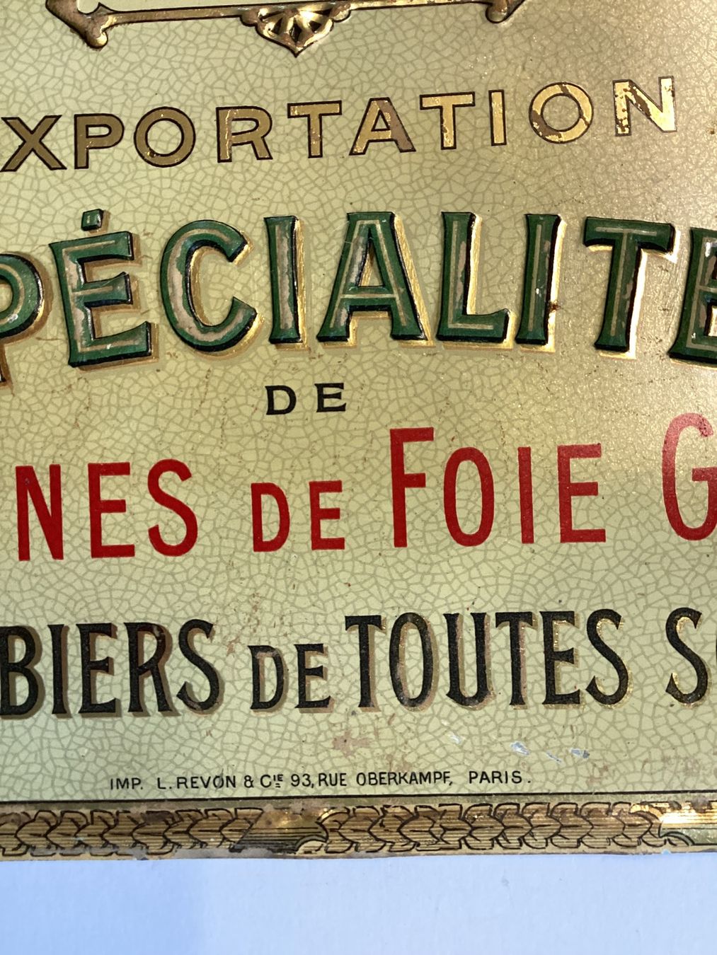 Insegne: Antikes Blechschild Comestibles – Usato da Eglisau venduto da mar_5rn2 7