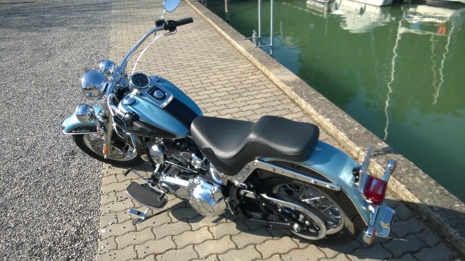 Harley-Davidson Chopper: Harley Davidson FLSTC – Usato da Altnau venduto da wahet 6