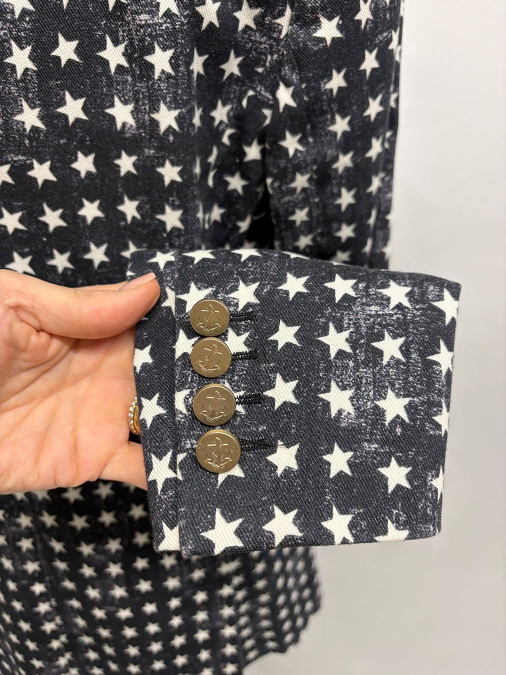 Max Mara Jacken: Max Mara Blazer mit Sternenmuster Gr. 40 schwarz Knöpfe – Neu (gemäss Beschreibung) aus Regensdorf von secondchancefashion 5