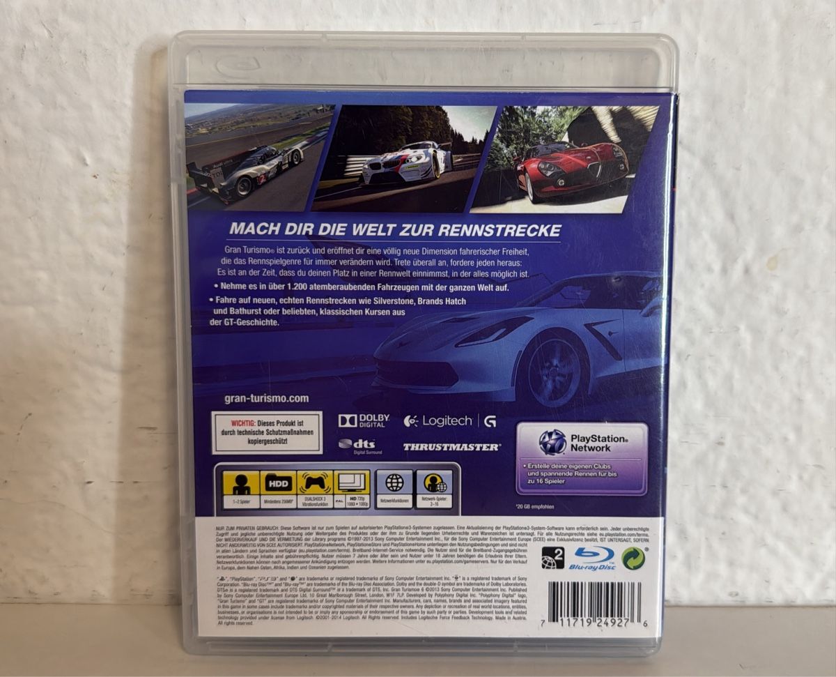 Sony Spiele: Gran Turismo 6 - PS3 Game – Gebraucht aus Ehrendingen von bubulence 1