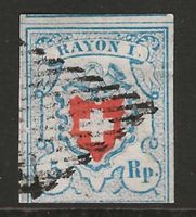 1851 : Rayon Nr. 17II, geprüft, signiert