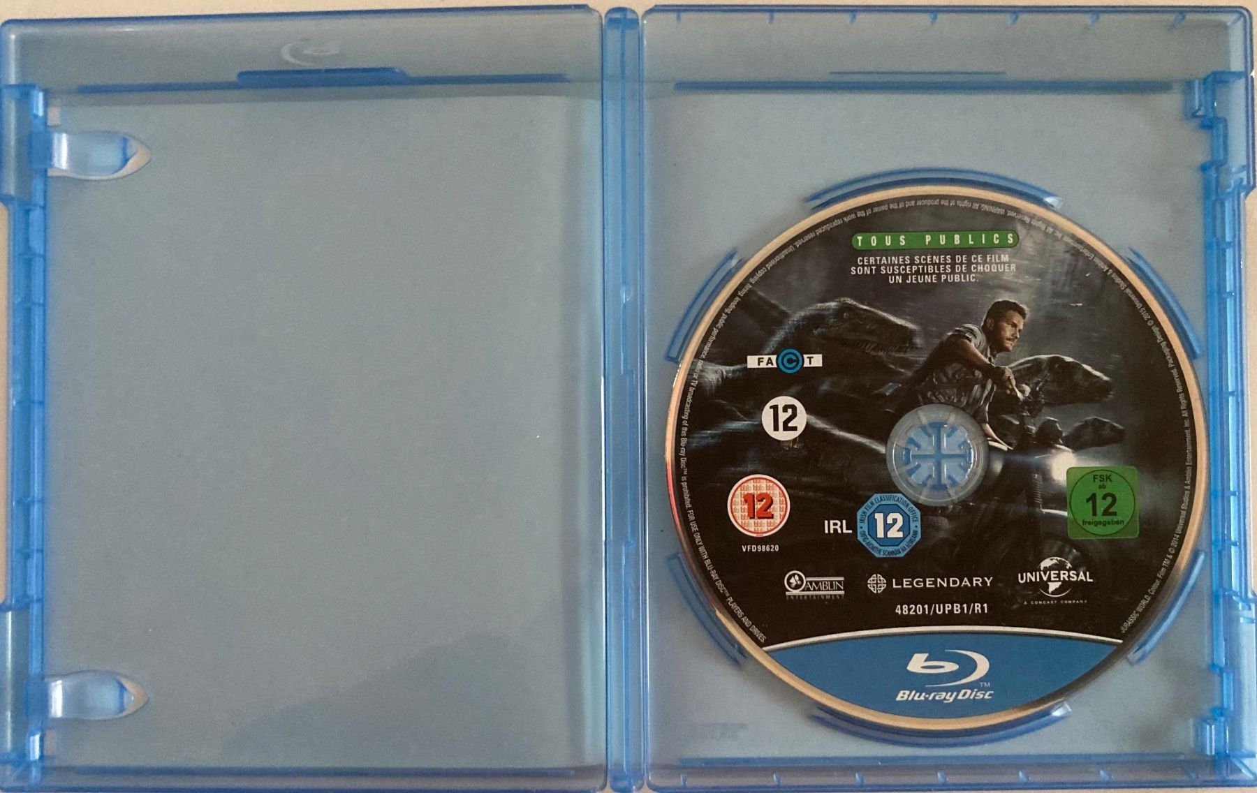 Tutti i DVDs: JURASSIC WORLD – Usato da Poliez-Pittet venduto da Newtown-Records 2