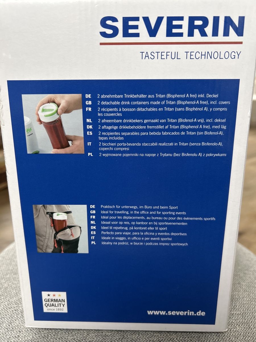 Elettrodomestici da cucina: Severin - Smoothie Mixer – Nuovo e nell'imballaggio originale da Merishausen venduto da arosa2000 1