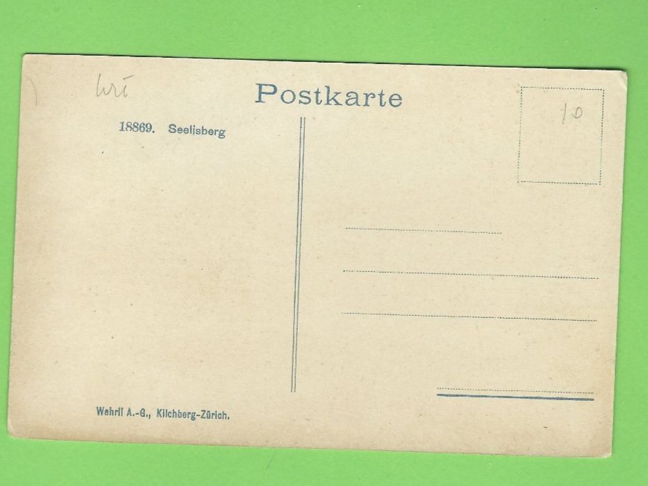 Cartoline postali: Seelisberg , Blick auf See & Berge – Usato da Zürich venduto da t24_de 1