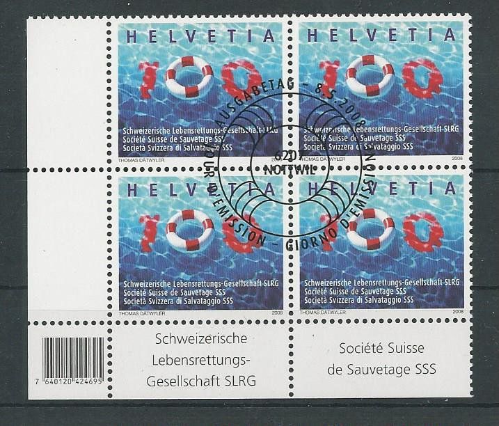 Tutti i francobolli: 2008 Nr. 1274 SLRG ET – Usato da Basel venduto da Melphi