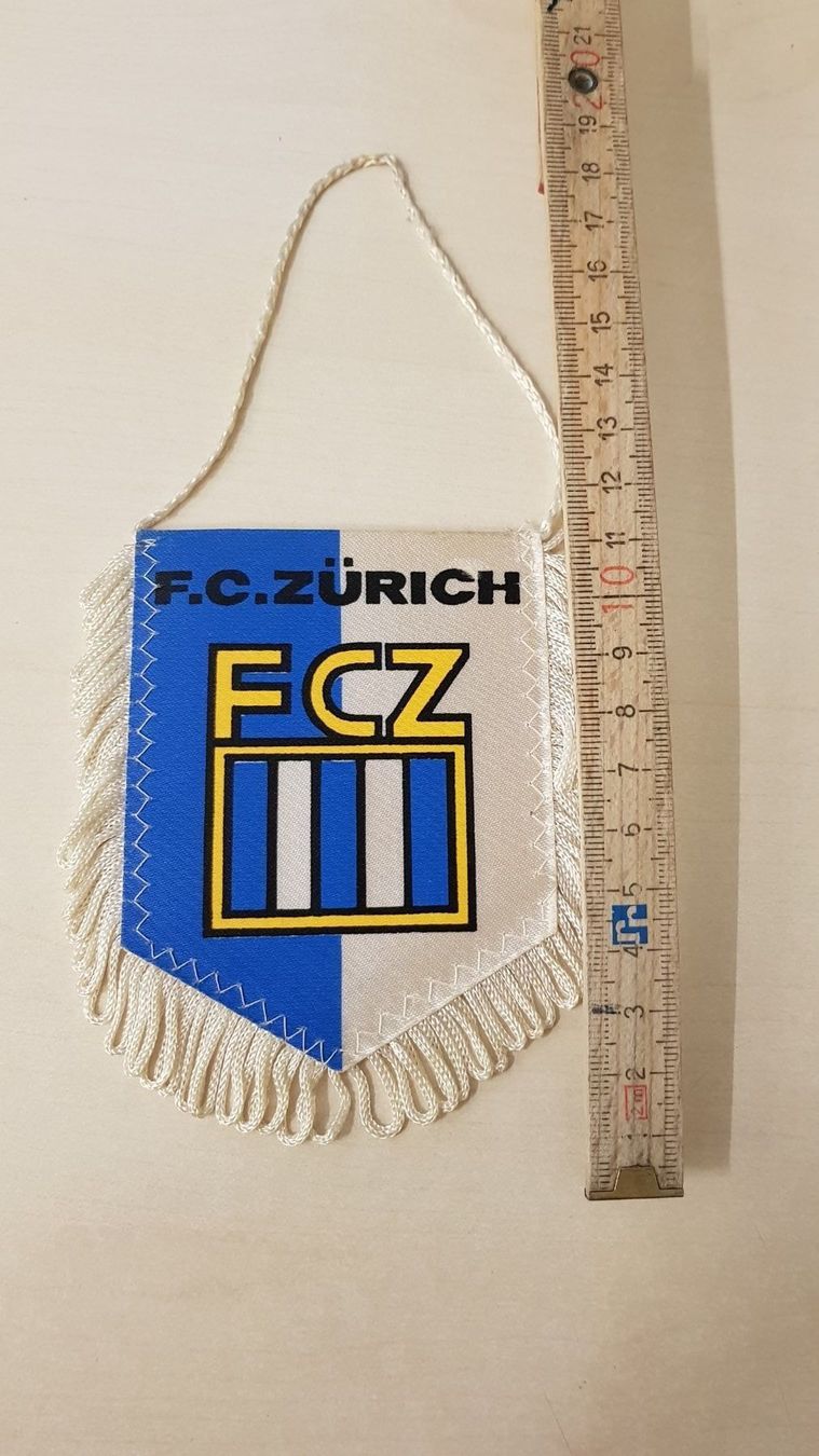 Fahnen: FCZ Autowimpel old school - Top Zustand – Gebraucht aus Meilen von Anfield1 1