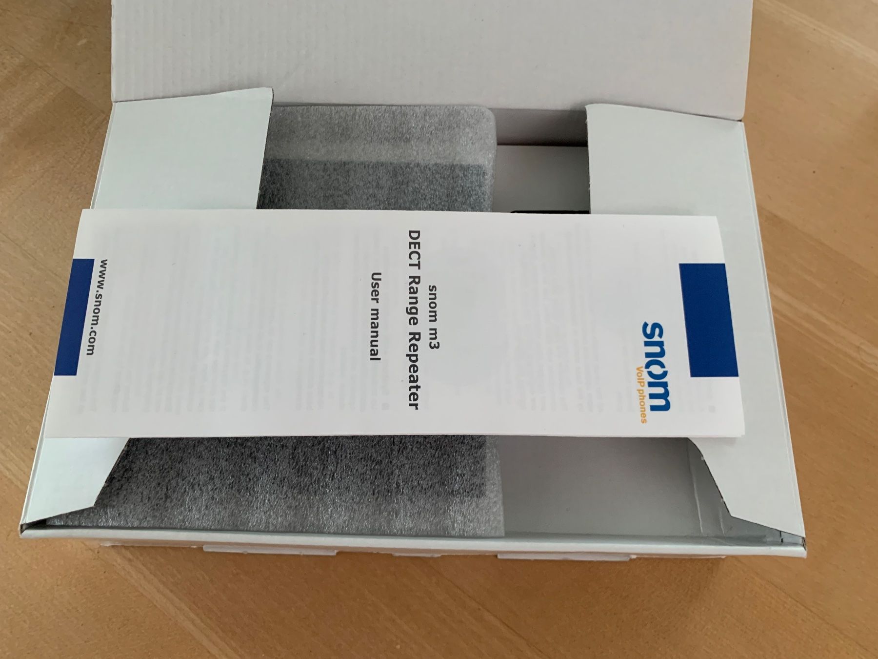 WiFi: snom DECT-Repeater m3 – Usato da St. Gallen venduto da comanoma 1