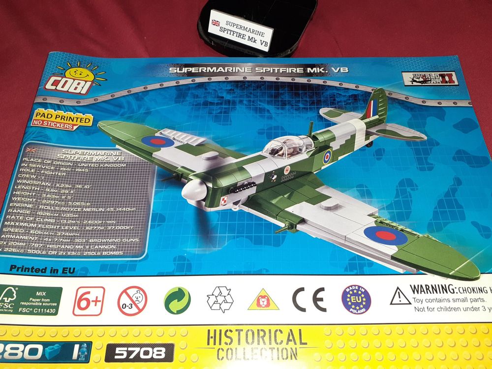 Cobi Jeux de construction: Cobi Spitfire MK.VB – Neuf (Voir description) à Zürich par Crocuda 2