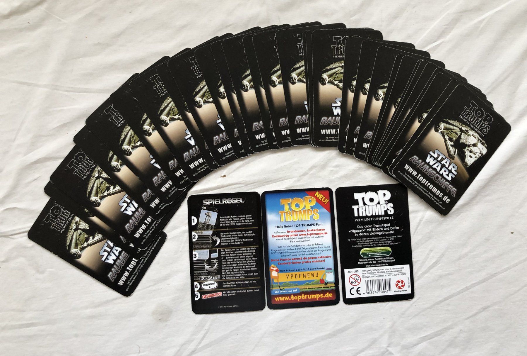 Spiele: TOP TRUMPS - Quartett - STAR WARS - THE CLONE WARS – Gebraucht aus Schaffhausen von  4