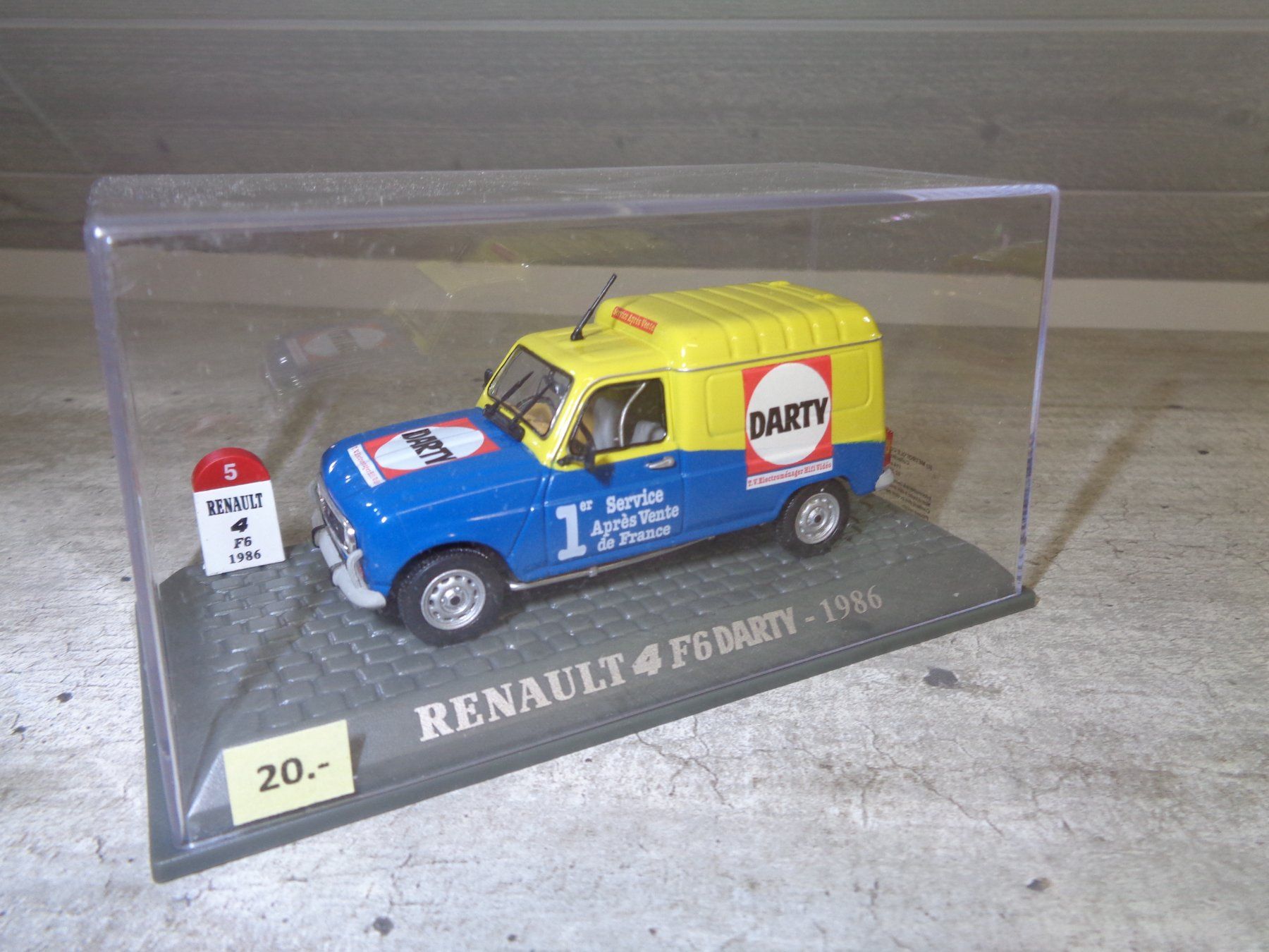 Renault Modellautos: Altaya 1:43 Renault 4F6 1986 – Gebraucht aus Reconvilier von rallycar