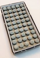 100 Stk. Schraubleder 12mm blau