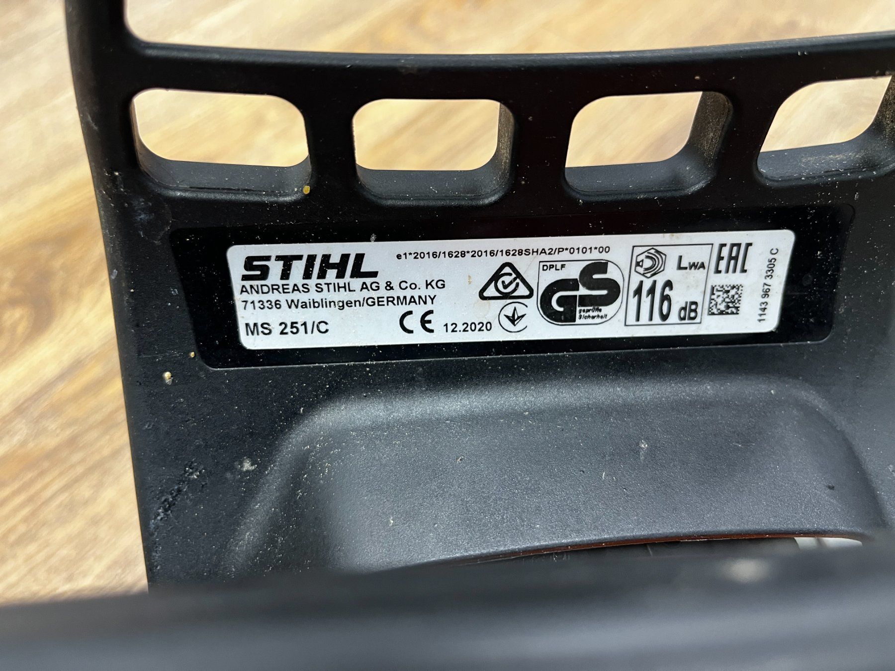 Stihl Sägen: Stihl Motorsäge MS 251 C – Defekt aus Niederwil AG von Maeder_AG 4