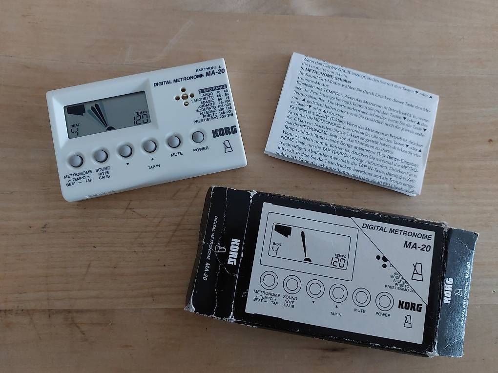 Strumenti musicali: KORG Metronom digital batteriebetrieben  – Usato da Oberuzwil venduto da and_n5lg 3