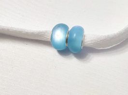 Neu! 2x Lochperlen Charm zum Basteln