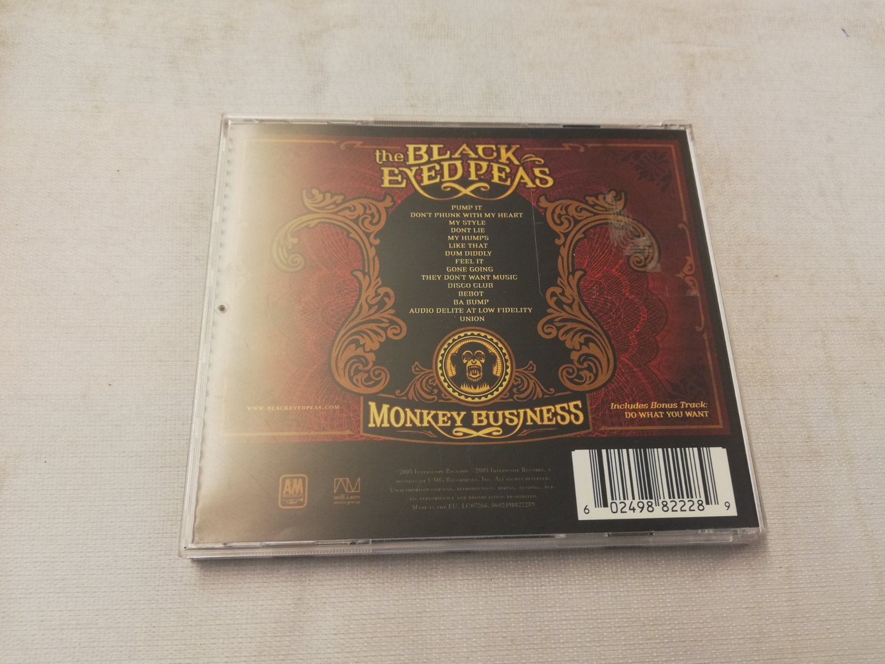 CD: THE BLACK EYED PEAS - MONKEY BUSINESS – Usato da Bern venduto da Vinylsound.ch 1