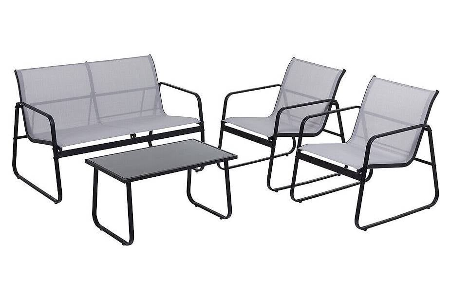 Set di tavolo e panche: Balkon- und Terrassenmöbel – Usato da Schwyz venduto da zpm3atlantis 3