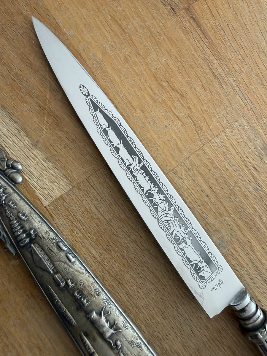 Accessori: Jagdmesser oder Gaucho Messer Trachtenmesser Kampfmesser – Nuovo (secondo la descrizione) da Goldach venduto da Donpancho 7